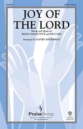 Joy of the Lord SATB choral sheet music cover